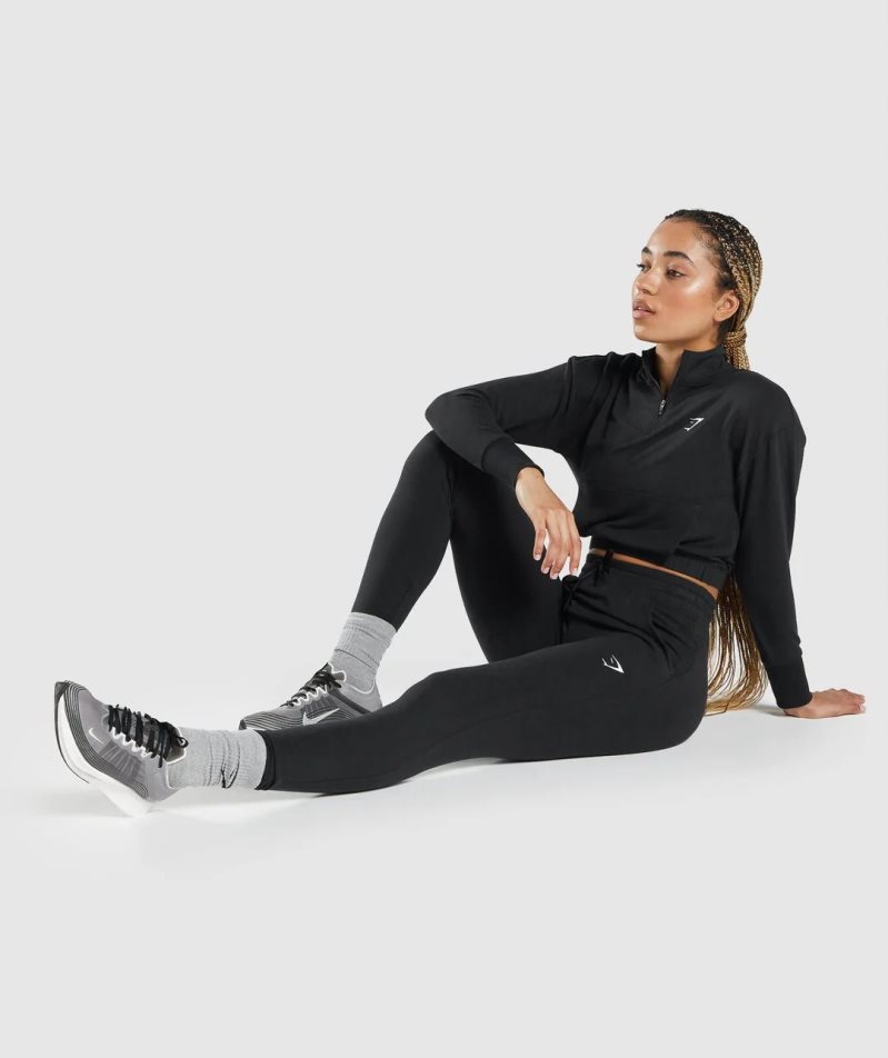 Women's Gymshark Pippa Training Jogger Black | NZ 1JVRAZ